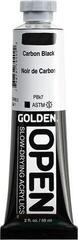 Akrilna barva Golden Artist Colors Open Akrilna barva Carbon Black 59 ml 1 kos - 2