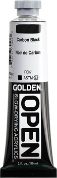 Akrilna boja Golden Artist Colors Open Akrilna boja Carbon Black 59 ml 1 kom - 3