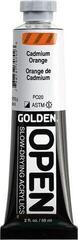 Akrila krāsa Golden Artist Colors Open Acryl Paint Cadmium Orange 59ml - 2