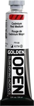 Akrylová barva Golden Artist Colors Open Akrylová barva Cadmium Red Medium 59 ml 1 ks - 3