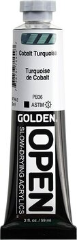 Akrylová farba Golden Artist Colors Open Akrylová farba Cobalt Turquoise 59 ml 1 ks - 3
