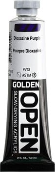 Акрилна боя Golden Artist Colors Open АКРИЛНА боя Dioxazine Purple 59 ml 1 бр. - 3