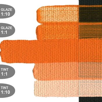 Acrylic Paint Golden Artist Colors Open Acrylic Paint Cadmium Orange 59 ml 1 pc - 2