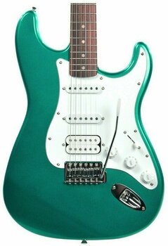 Electric guitar Fender Squier Affinity Series Stratocaster HSS IL Race Green - 3