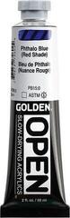 Akrylfärg Golden Artist Colors Open Akrylfärg Phthalo Blue (Red Shade) 59 ml 1 st - 2