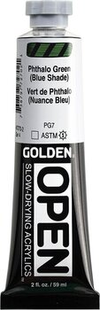 Acrylic Paint Golden Artist Colors Open Acrylic Paint Phthalo Green (Blue Shade) 59 ml 1 pc - 3