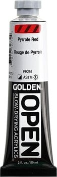 Culoare acrilică Golden Artist Colors Open Vopsea acrilică Pyrrole Red 59 ml 1 buc. - 3