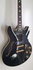 Semi-Acoustic Guitar Sire Larry Carlton H7V Black Semi-Acoustic Guitar (Pre-owned) - 1