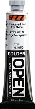 Akrilna boja Golden Artist Colors Open Акрилне боје Transparent Red Iron Oxide 59 ml 1 kom - 3