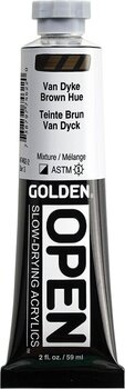 Akrilna boja Golden Artist Colors Open Akrilna boja Van Dyke Brown Hue 59 ml 1 kom - 3