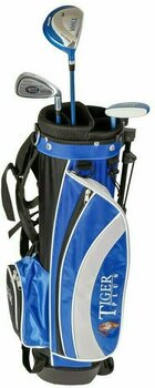Golf Set Longridge Junior Tiger Set 4-7 Years 3Clubs Black/Blue Right Hand - 3