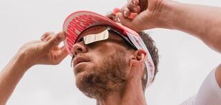 Juoksulippis Compressport Pro Racing White Lippa - 6
