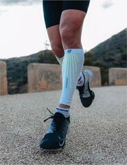 Vadskydd för löpare Compressport R2 Aero White/Black - 7