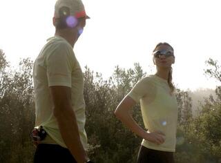 Running T-Shirt
 Compressport Trail Racing SS Tshirt Shadow Lime - 5