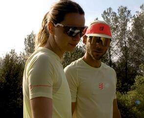 Running T-Shirt
 Compressport Trail Racing SS Tshirt Shadow Lime - 6