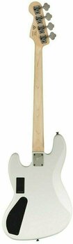 E-Bass Fender Squier Contemporary Active Jazz Bass HH MN Flat White - 2
