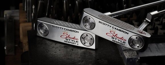 Golfová palica Putter Scotty Cameron Studio Style 2025 Ľavá ruka Newport 2.5 Plus 33" Golfová palica Putter - 14
