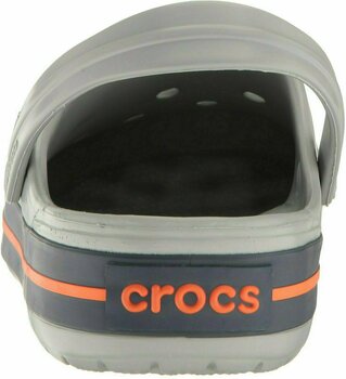 Scarpe unisex Crocs Crocband Clog Light Grey/Navy 37-38 - 5
