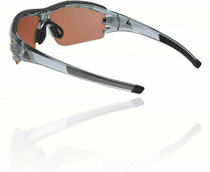Óculos de desporto Adidas Evil Eye Halfrim Pro L Grey Transparent/LST Active Silver - 3