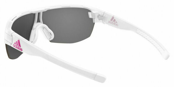 Óculos de desporto Adidas Zonyk Aero Midcut S Crystal Matt/Purple Mirror - 3