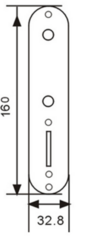 Beschermkap voor gitaar Dr.Parts  JP 5 GD Beschermkap voor gitaar - 1