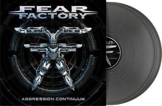 Disc de vinil Fear Factory - Aggression Continuum (Silver Coloured) (2 LP) - 1