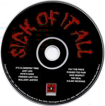 CD muzica Sick Of It All - Sick Of It All (Reissue) (CD) - 3