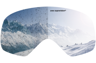 Gafas deportivas UVEX Pace Stage Small V White Matt/Variomatic Mirror Green Gafas deportivas - 4