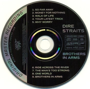 Music CD Dire Straits - Brothers In Arms (Numbered) (Reissue) (Remastered) (Super Audio CD) - 3