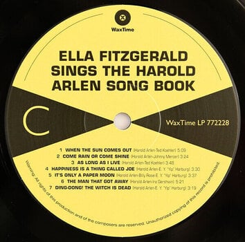 LP ploča Ella Fitzgerald - Sings The Harold Arlen Songbook (Limited Edition) (180g) (2 LP) - 5