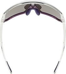 Sport Glasses UVEX Sportstyle 235 Clear/Met Purple/Mirror Lavender Sport Glasses - 4