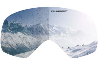 Sportbrillen UVEX Sportstyle 237 Met Blue/Clear/Mirror Blue Sportbrillen - 5