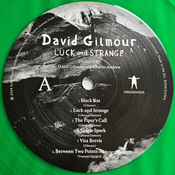 Disc de vinil David Gilmour - Luck And Strange (Emerald Green Translucent Coloured) (LP) - 3