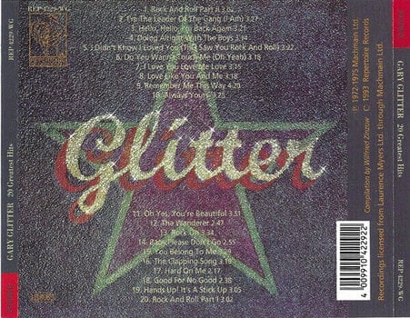 Hudební CD Gary Glitter - 20 Greatest Hits (Reissue) (CD) - 4