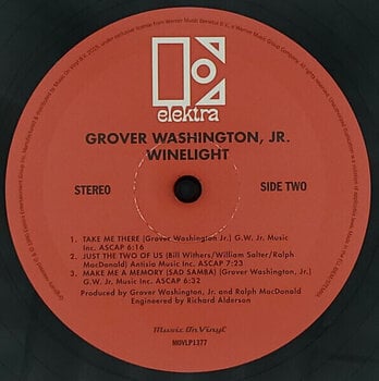 LP ploča Grover Washington, Jr. - Winelight (180g) (LP) - 4