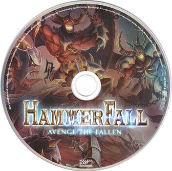 CD диск Hammerfall - Avenge The Fallen (CD) - 3