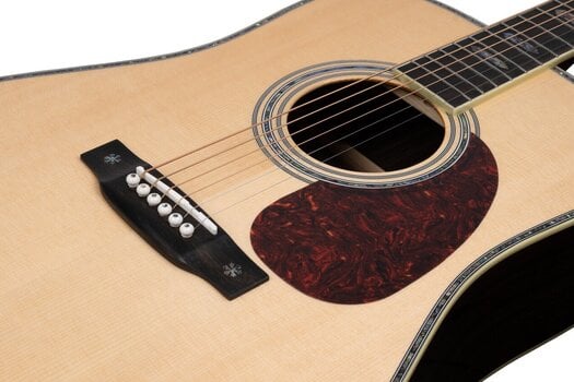 Akustická gitara Henry's Monarch D24 Emperor Natural Akustická gitara - 4