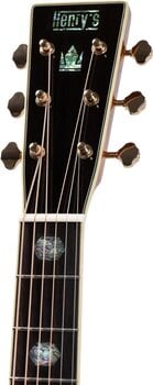 Akustická gitara Henry's Monarch D24 Emperor Natural Akustická gitara - 6