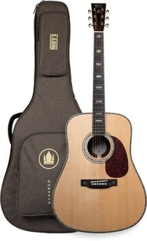 Akustická gitara Henry's Monarch D24 Emperor Natural Akustická gitara - 8