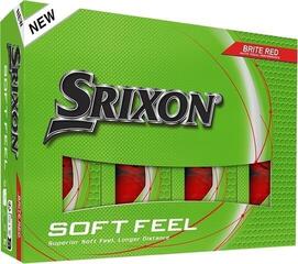 Golf Balls Srixon Soft Feel 14 Brite Red Golf Balls - 1