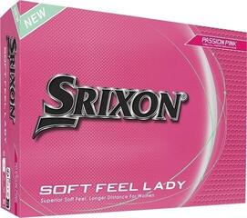 Golfbal Srixon Soft Feel Lady 9 Passion Pink Golfbal - 1