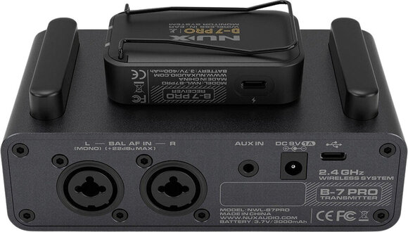 Безжичен мониторинг в ушите Nux B-7Pro Безжичен мониторинг в ушите 2,4 GHz - 2