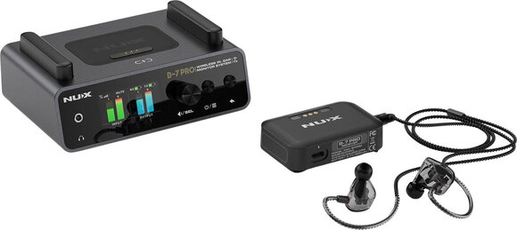 Безжичен мониторинг в ушите Nux B-7Pro Безжичен мониторинг в ушите 2,4 GHz - 4