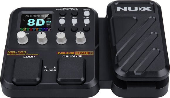NUX MG-101 土日限定激安価格　新品 NUX MG-101 Multi Effects Pedal, 25 Classic Amp Models,512