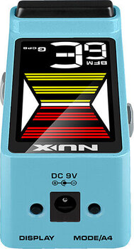 Pedałowy tuner Nux Flow Tune MKII Blue Pedałowy tuner - 4