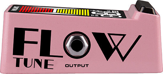 Pedal Tuner Nux Flow Tune MKII Pink Pedal Tuner (Like new) - 7