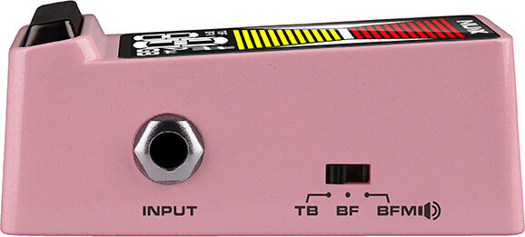 Pedal Tuner Nux Flow Tune MKII Pink Pedal Tuner (Like new) - 8