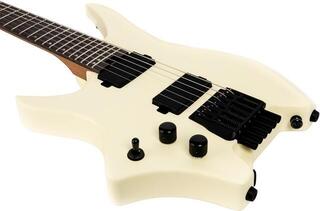 Headless guitar HILS Guitars HN3L NEXT Left Handed Ivory Headless guitar - 4