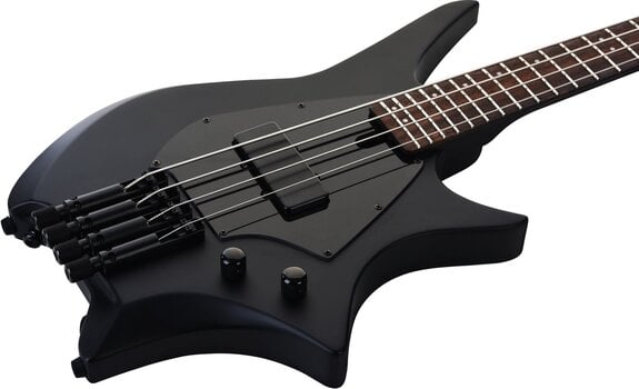 Bass headless HILS Guitars HNB3 NEXT Black Bass headless (Solo aperto) - 5