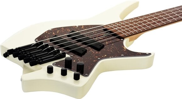 Bass headless HILS Guitars HNB5 NEXT Ivory Bass headless - 6